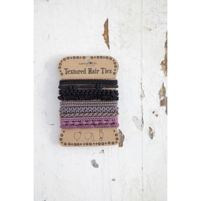Textured Hair Ties - HDBN494 - Natural Life - The Little Lost Bookshop