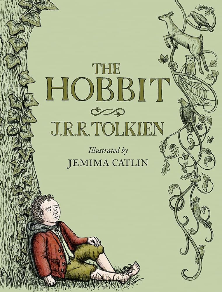 The Hobbit - 9780007497904 - J.R.R. Tolkien, Jemima Catlin - Harper Collins - The Little Lost Bookshop