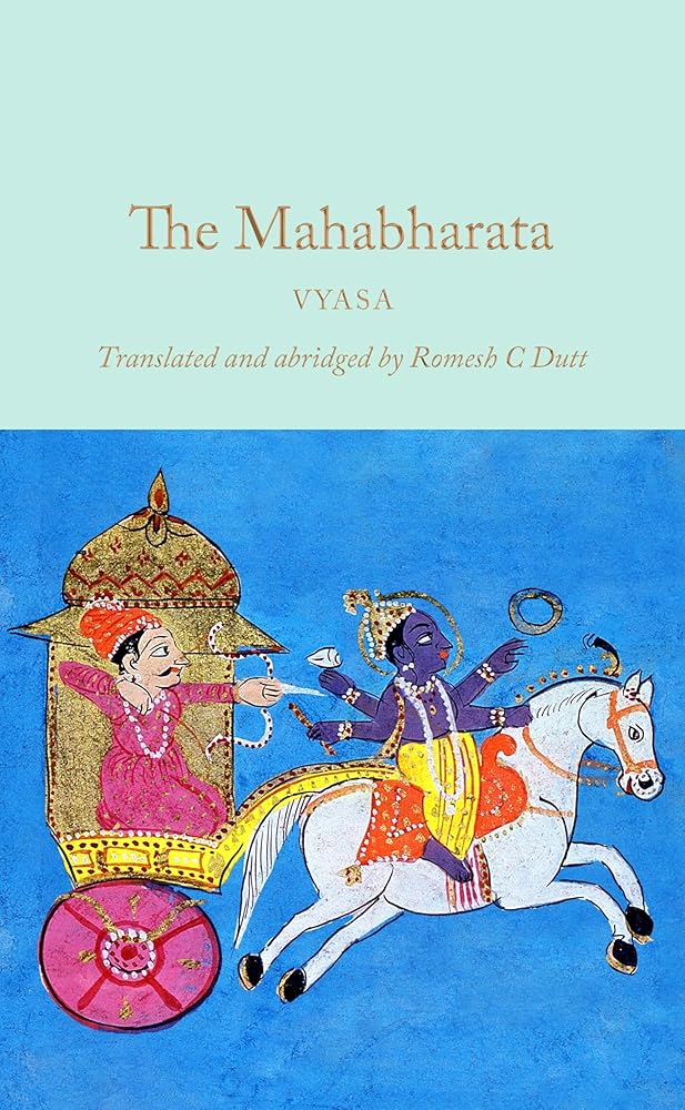 The Mahabharata: An Abridged Edition - 9781035048533 - Vyasa, Romesh C Dutt, Arshia Sattar - Macmillan Collector's Library - The Little Lost Bookshop
