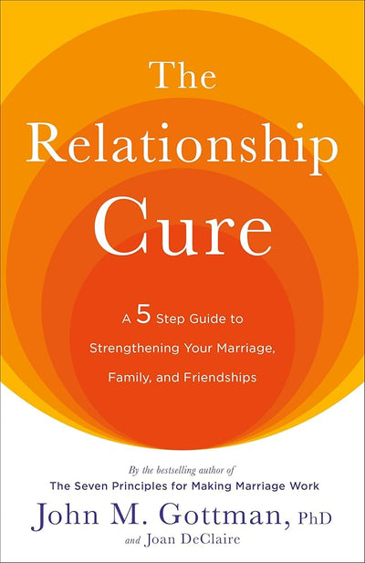The Relationship Cure: A 5 Step Guide to Strengthening Your Marriage, Family, and Friendships - 9780609809532 - John Gottman - Penguin Random House - The Little Lost Bookshop