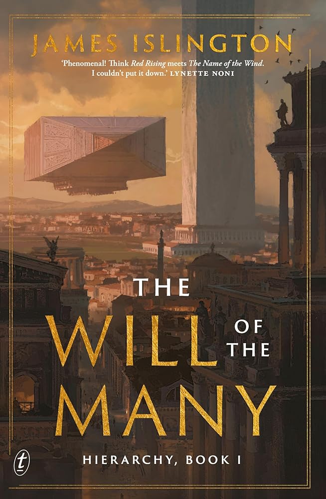 The Will of the Many (Hierarchy Book One) - 9781923058262 - James Islington - Text Publishing - The Little Lost Bookshop