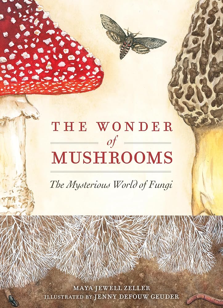 The Wonder of Mushrooms: The Mysterious World of Fungi - 9781647554668 - Maya Jewell Zeller, Jenny DeFouw Geuder - Adventure Publications - The Little Lost Bookshop