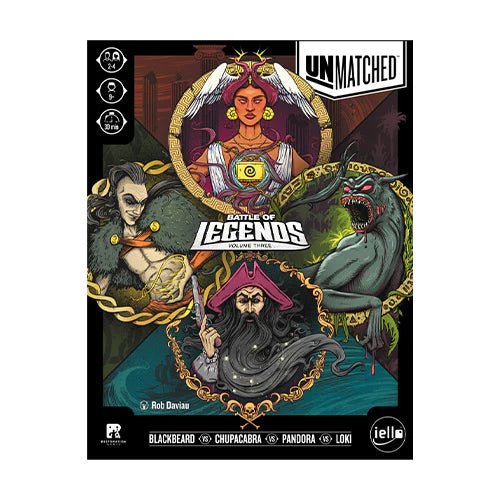 Unmatched Battle Of Legends Vol 3 - 3701551704672 - Games - The Little Lost Bookshop - The Little Lost Bookshop