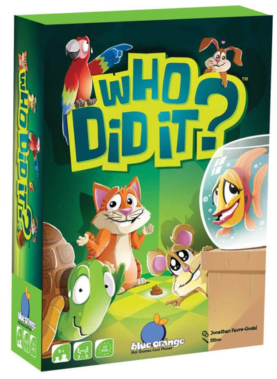 Who Did It? - 9339111012451 - Card Game - Blue Orange - The Little Lost Bookshop