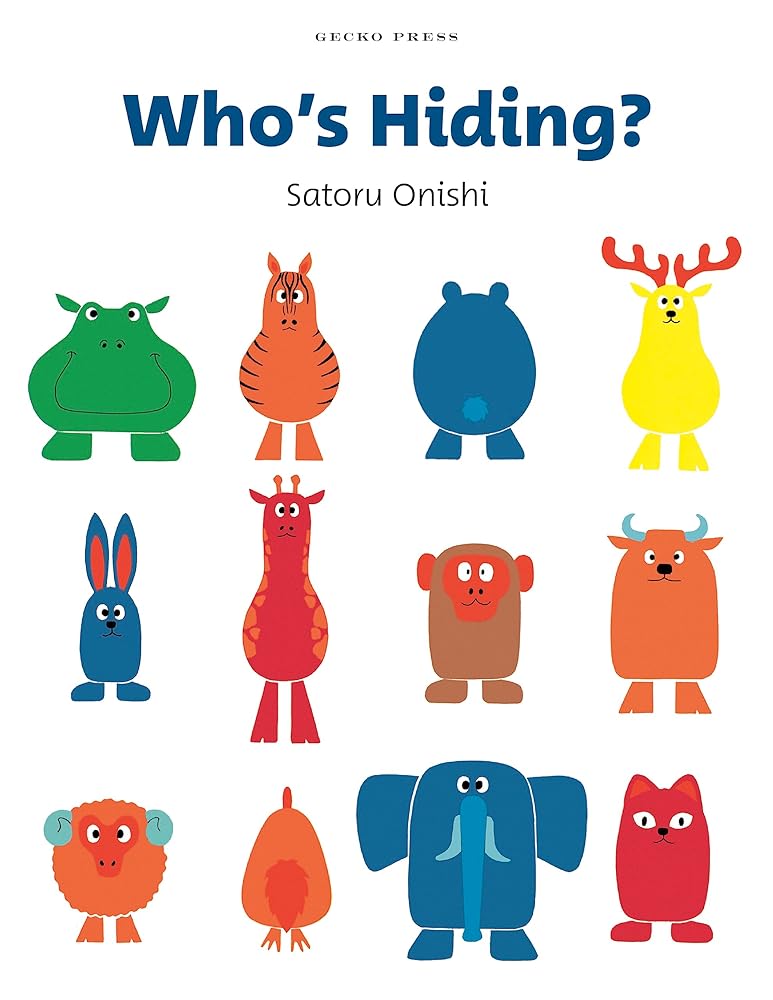 Who's Hiding? - 9781776574568 - Satoru Onishi - Gecko Press - The Little Lost Bookshop