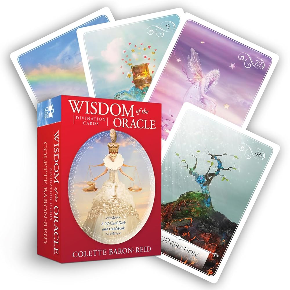 Wisdom of the Oracle Divination Cards: A 52 - Card Oracle Deck for Love, Happiness, Spiritual Growth, and Living Your Pur pose - 9781401946425 - Colette Baron - Reid - Lifestyles - The Little Lost Bookshop