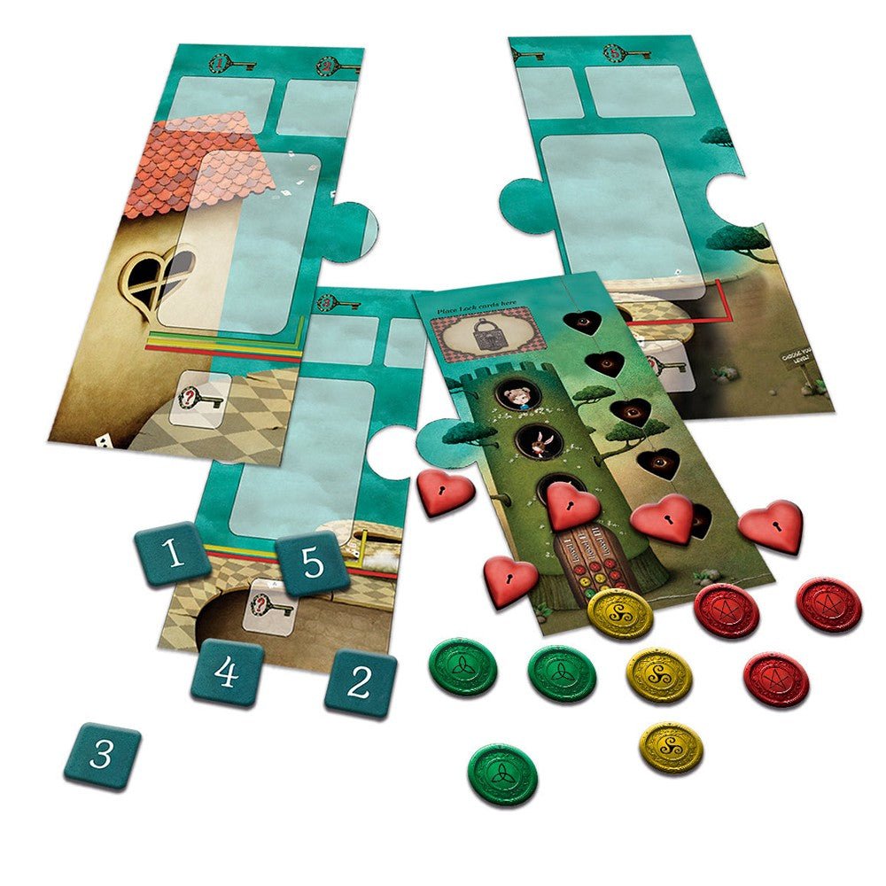 Wonderland Words - 860036001576 - Board Game - The Little Lost Bookshop - The Little Lost Bookshop
