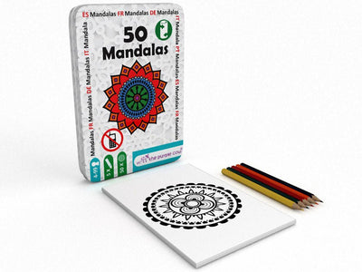 50 Mandalas Colouring In - 7290016026580 - The Purple Cow - The Purple Cow - The Little Lost Bookshop