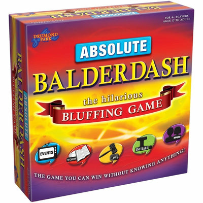 Absolute Balderdash - 9313612001169 - Board Game - Ventura Games - The Little Lost Bookshop