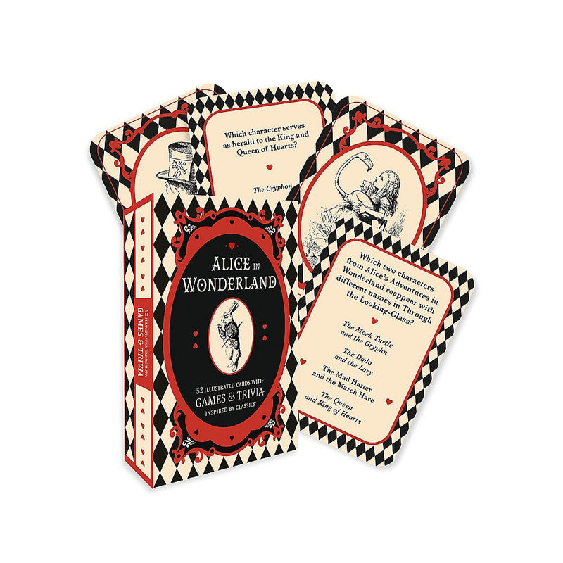 Alice in Wonderland: A literary card game - 9780753735428 - Pyramid - Octopus - The Little Lost Bookshop
