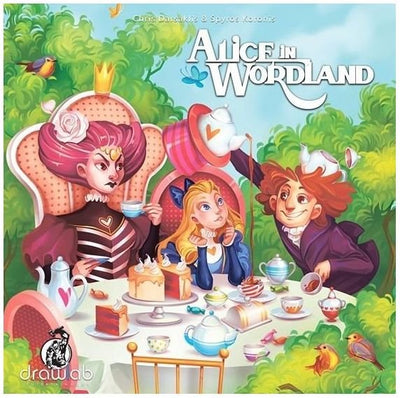 Alice in Wordland - 740120937328 - Board Game - Drawlab - The Little Lost Bookshop