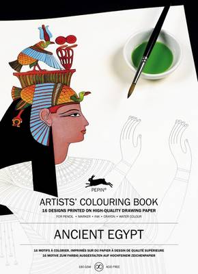 Ancient Egypt Colouring Book - 9789460098123 - Vevoke - The Little Lost Bookshop