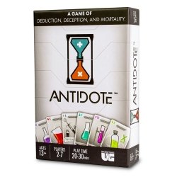 Antidote: Deduction, Deception and Morality - 794764014433 - Card Game - University Games - The Little Lost Bookshop