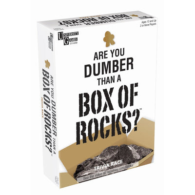 Are You Dumber Than a Box of Rocks - 0794764014099 - Game - Game - The Little Lost Bookshop