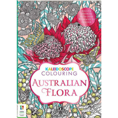 Australian Flora Colouring Book - 9781488923197 - Jedko Games - The Little Lost Bookshop
