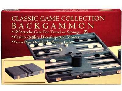 Backgammon (18inch, Vinyl) - HAN38018 - Backgammon - Ventura Games - The Little Lost Bookshop