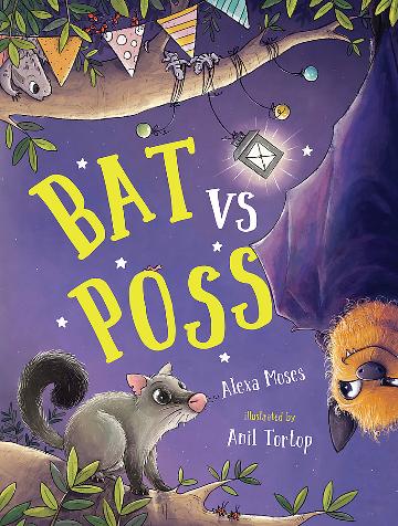 Bat vs Poss - 9780734418395 - Alexa Moses - Lothian Children's Books - The Little Lost Bookshop