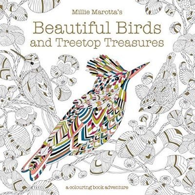 Beautiful Birds and Treetop Treasures Colouring Book - 9781849944434 - Millie Marotta - Harper Collins - The Little Lost Bookshop