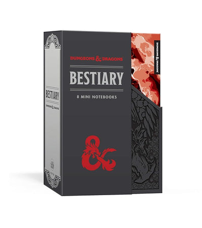 Bestiary Notebook Set (Dungeons & Dragons): 8 Mini Notebooks - 9781984824653 - Official Dungeons & Dragons Licensed - Clarkson Potter - The Little Lost Bookshop