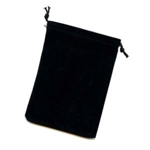 Black Dice Bag Suedecloth Small Bag - 601982000608 - VR - The Little Lost Bookshop