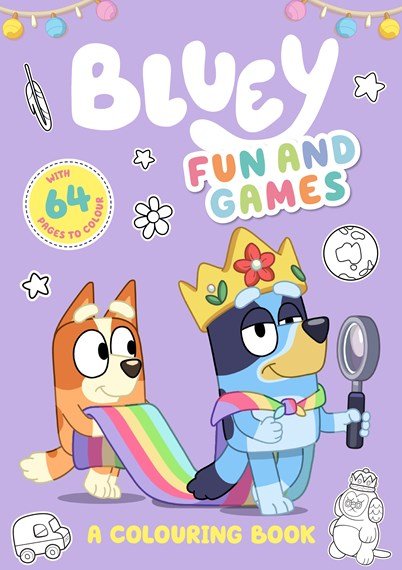 Bluey: Fun and Games - 9781761040191 - Jedko Games - The Little Lost Bookshop