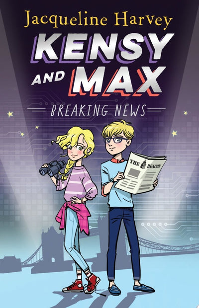 Breaking News (#1 Kensy and Max) - 9780143780656 - Jacqueline Harvey - Random House - The Little Lost Bookshop