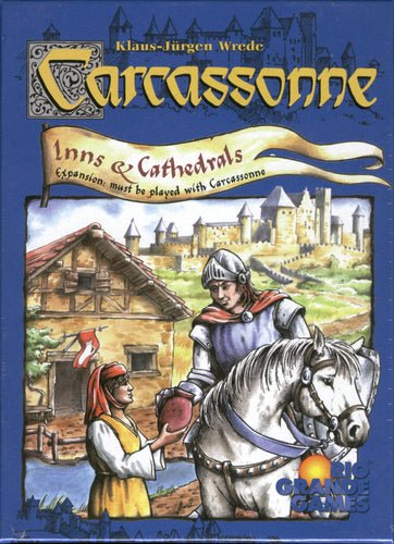 Carcassonne #1 Inns and Cathedrals - 681706781013 - Carcassonne - Z-Man Games - The Little Lost Bookshop