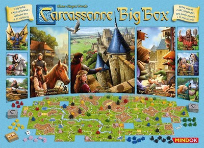 Carcassonne Big Box 2017 - 841333104344 - Carcassonne - Z-Man Games - The Little Lost Bookshop