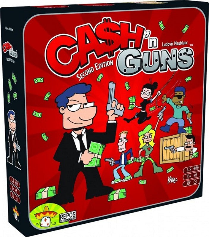 Cash n Guns Game (2nd Edition) - 5425016922736 - Game - VR - The Little Lost Bookshop