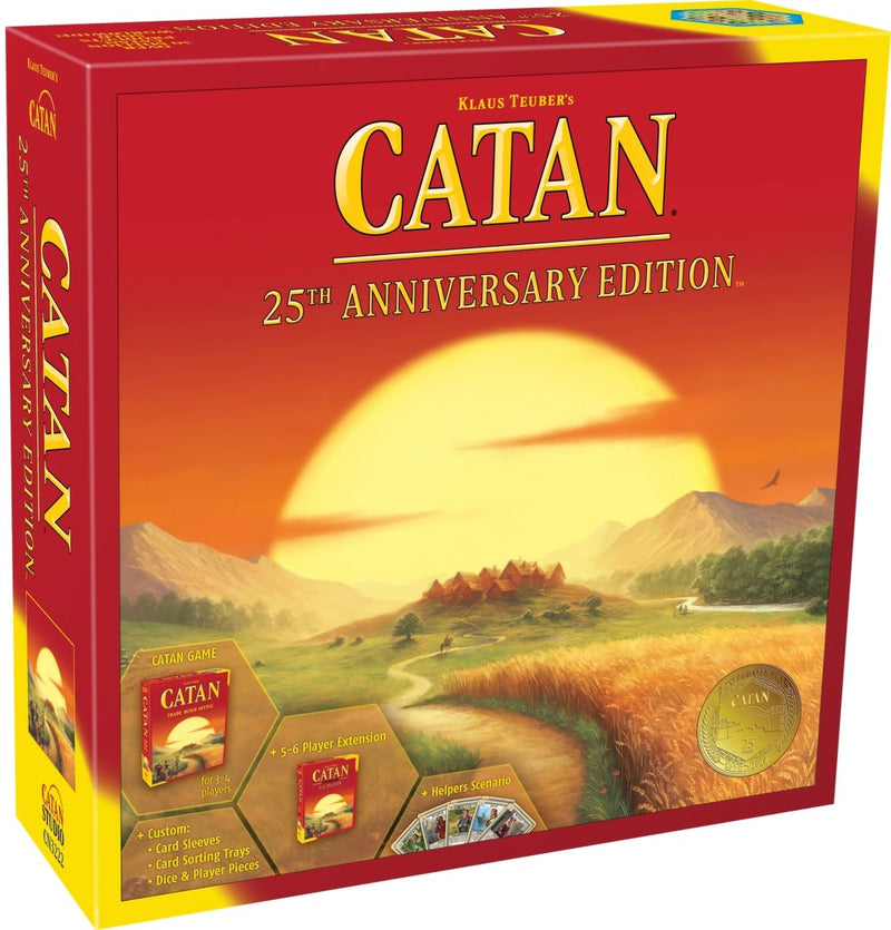 Catan 25th Anniversary Edition - 29877032228 - Catan - Catan Studio - The Little Lost Bookshop