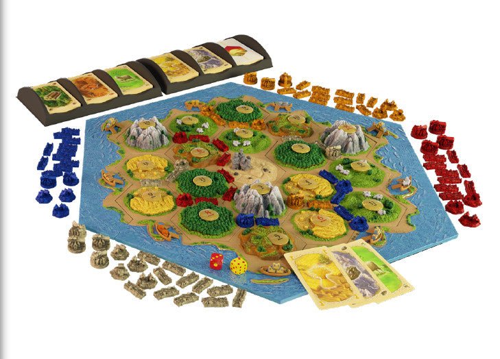 Catan 3D Edition - 029877031719 - Catan - Kosmos - The Little Lost Bookshop