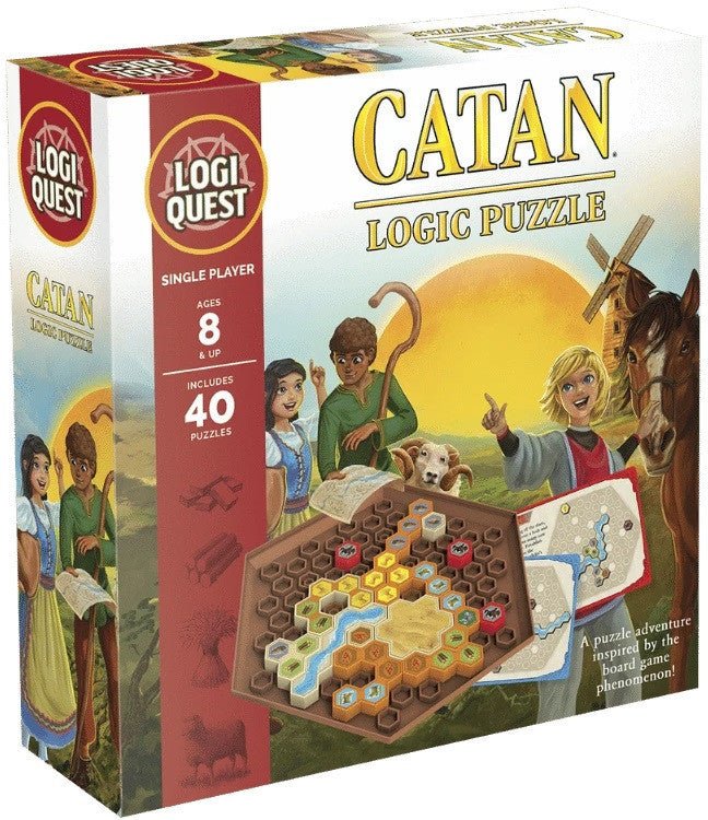 Catan Logic Puzzle - 3558380087922 - Catan - Catan Studio - The Little Lost Bookshop