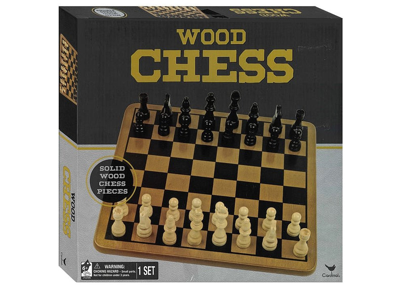 CHESS SET WOOD 29CM Cardinal - 47754187007 - Chess - Cardinal - The Little Lost Bookshop