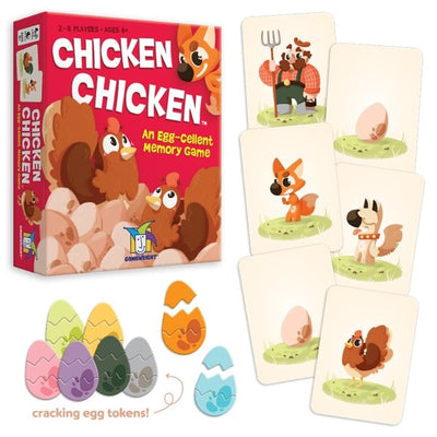 Chicken Chicken Eggcellent Game - 759751002596 - Game - Gamewright - The Little Lost Bookshop