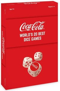 Coca-Cola World's Best Dice Games - 9328509001559 - Board Games - The Little Lost Bookshop