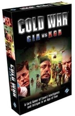 Cold War CIA v KGB - 841333101206 - Card Game - Fantasy Flight Games - The Little Lost Bookshop