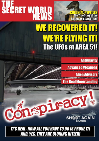 Conspiracy! - 722512630567 - Games - Shoot Again Games - The Little Lost Bookshop