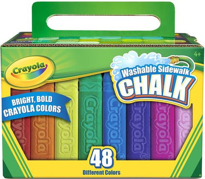 Crayola Chalk 48pk - 071662612481 - Jedko Games - The Little Lost Bookshop
