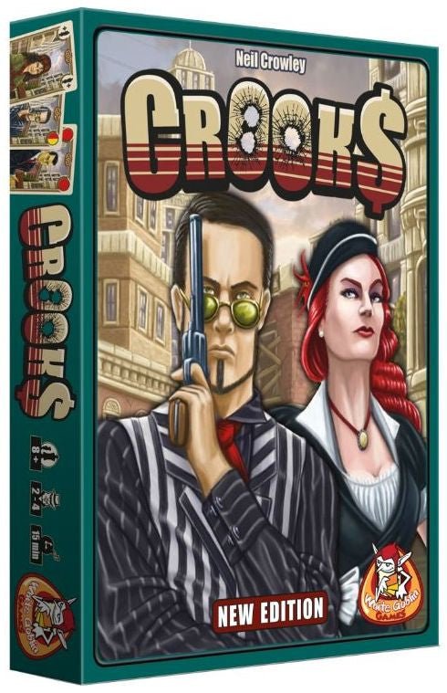 Crooks - 8718026300463 - Board Game - Goblin Games - The Little Lost Bookshop