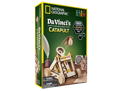 Da Vinci's Catapult - 816448024931 - Catapult - National Geographic - The Little Lost Bookshop