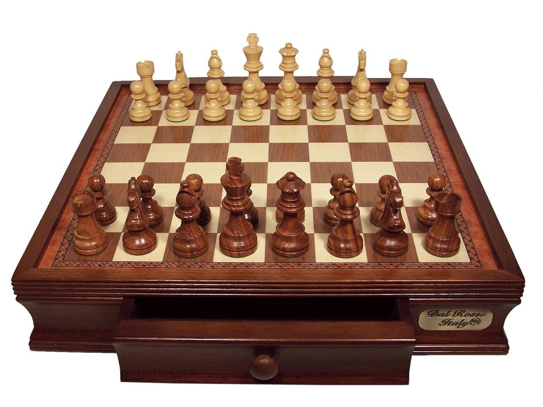 Dal Rossi Chess Set 16'' 85mm Chessmen - 9331863000502 - Chess - Dal Rossi - The Little Lost Bookshop