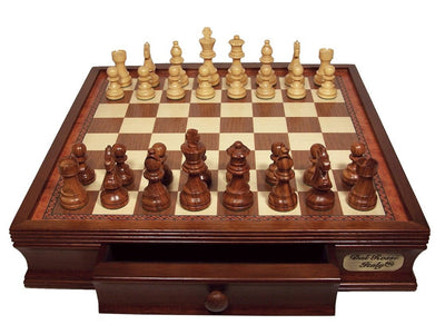 Dal Rossi Chess Set 16'' 85mm Chessmen - 9331863000502 - Chess - Dal Rossi - The Little Lost Bookshop