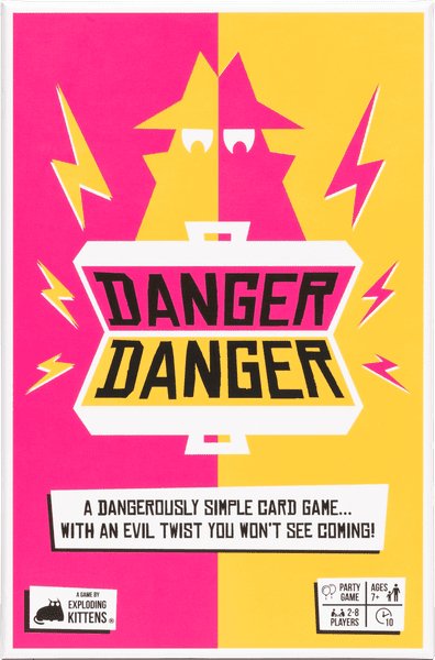 Danger Danger - 810083045696 - Exploding Kittens - The Little Lost Bookshop