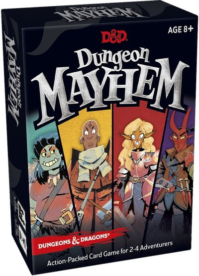 D&D Dungeon Mayhem - 630509785148 - Card Game - Wizards of the Coast - The Little Lost Bookshop
