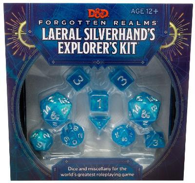 D&D Forgotten Realms Lateral Silverheads Explorers Kit Dice Set - 9780786966998 - Board Games - The Little Lost Bookshop