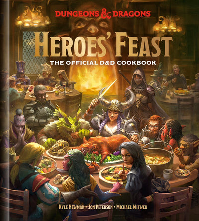 D&D Heroes' Feast: The Official Dungeons and Dragons Cookbook - 9781984858900 - D&D - Wizards of the Coast - The Little Lost Bookshop
