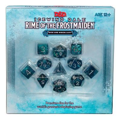 D&D Icewind Dale Rime of the Frostmaiden Dice and Miscellany - 9780786967148 - Board Games - The Little Lost Bookshop