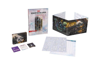 D&D Masters Screen Dungeon Kit - 9780786967339 - VR - The Little Lost Bookshop