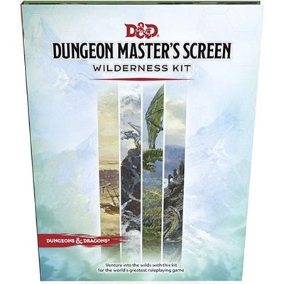 D&D Masters Screen Wilderness kit - 9780786967209 - Board Games - The Little Lost Bookshop