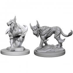 D&D Nolzurs Marvellous Miniatures - Blink Dogs - 634482725689 - Let's Play Games - The Little Lost Bookshop